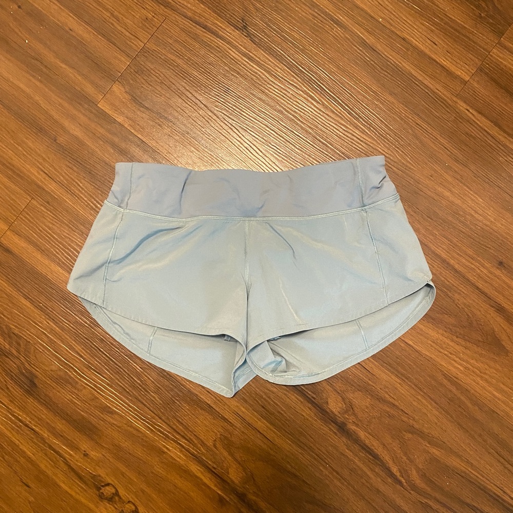 Lulu lemon speed up shorts size 6
